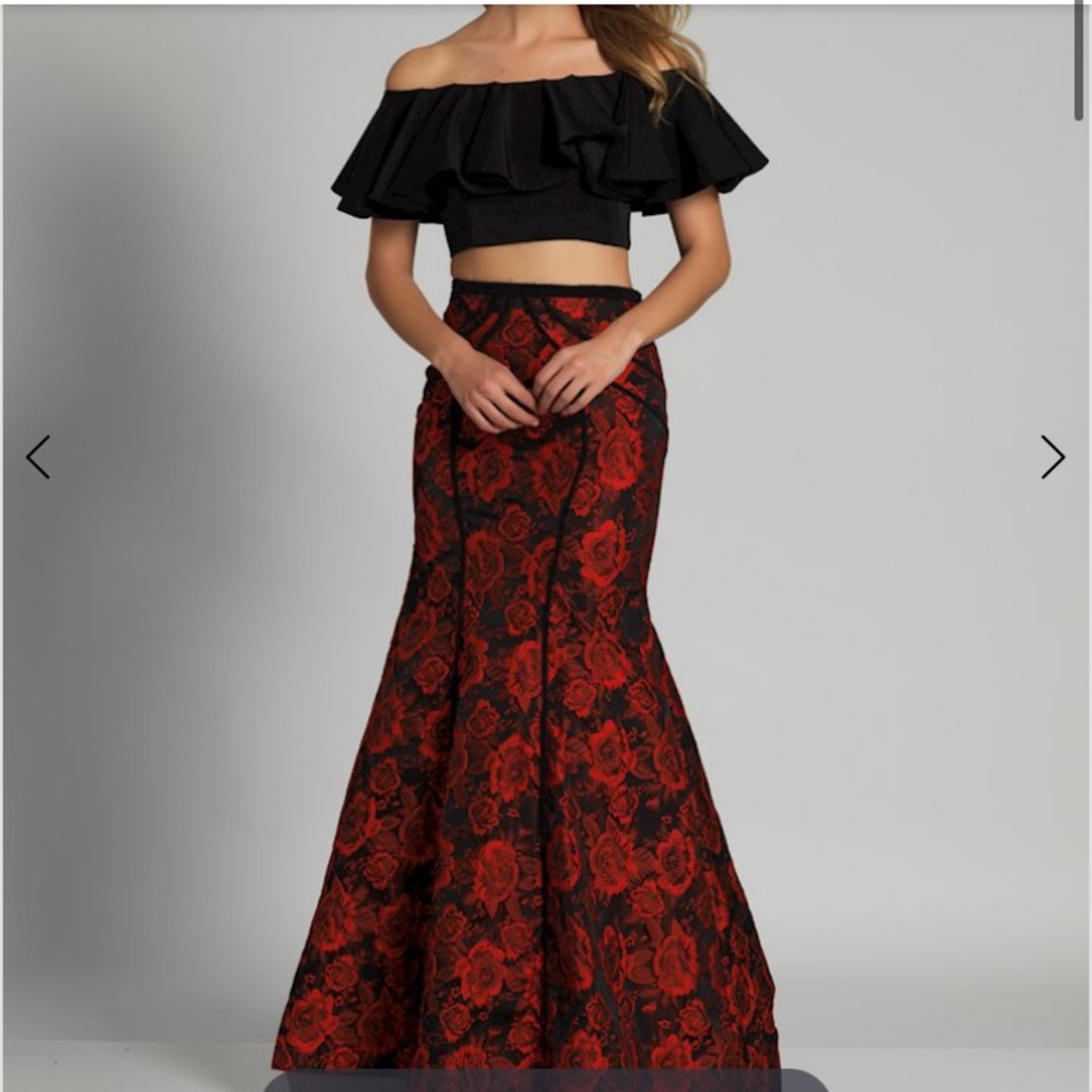 2 Piece Prom Dress